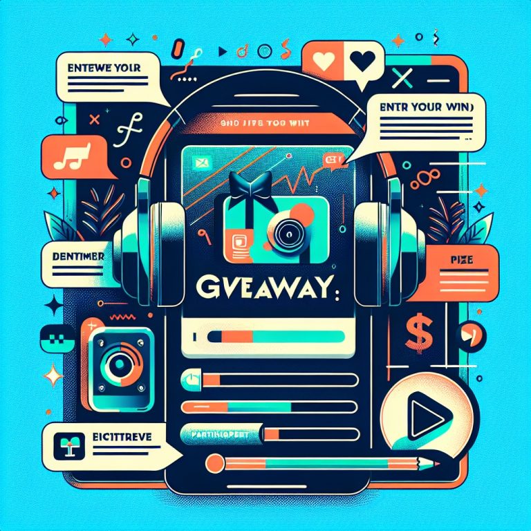 Social Media Giveaway Post Generator