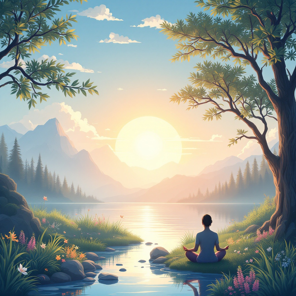 Stress Reduction Meditation Generator
