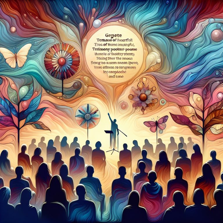 Testimony Poem Generator