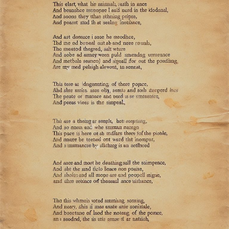 Understatement Poem Generator