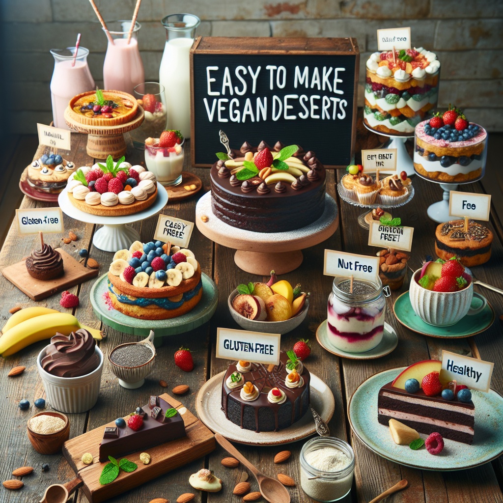 Vegan Dessert Recipe Generator